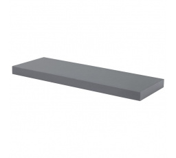 Polička, mdf, šedá, P-001 GREY