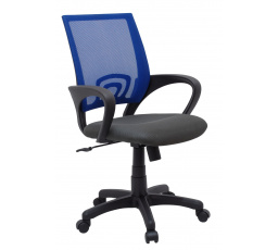 Kancelářská židle modrá QZY-1121