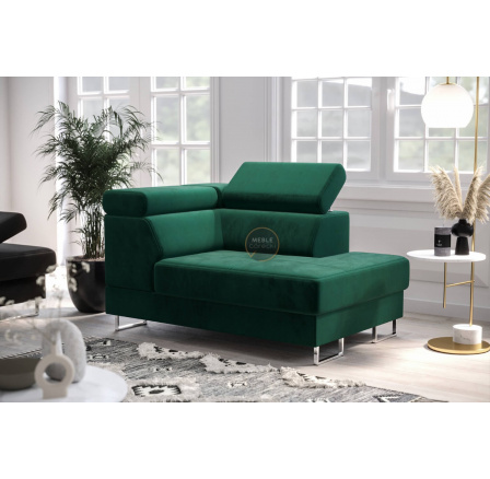 Křeslo lenoška GALAXY - Pravá strana, zelená