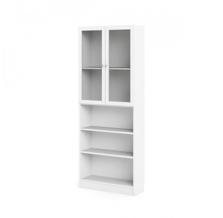 Vitrína Bask 71760/23, bílá