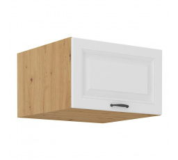 Kuchyňská horní skříňka STIPE 60 Nagu 36 1F, Bílá/Dub artisan