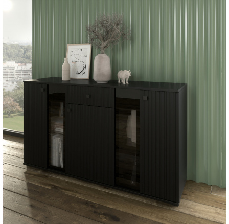 Komoda SALIA Matera+Černá