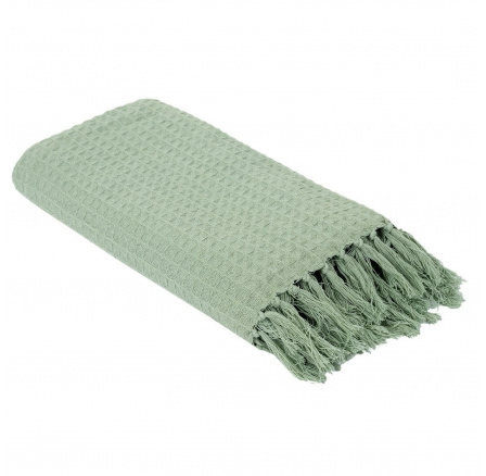 Přehoz/deka Waffle zelená