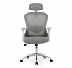 Kancelářská židle, houpací mechanismus, šedá, KA-K2031 GREY