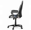 Dětská židle, houpací mechanismus, černá látka, KA-L611 BLUE