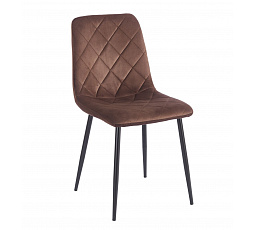 PŘEDPRODEJ -15% do 30.06! Židle velvet - Riviera 26 moka hnědá K6-FX (B)