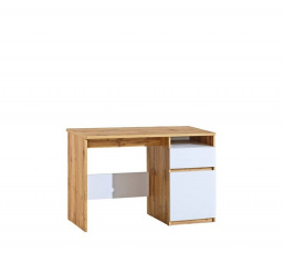 Systém "ARCA" AR7 (Psací stůl D S) - Barva: arktická bílá