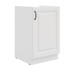 Dolní skřínka STILO - 50 ZL 1F BB, Bílá/Bílá