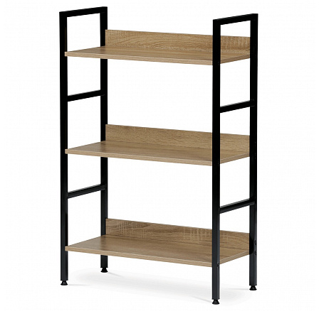 Regál, mdf, hnědá, GD-313 OAK