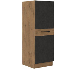 Kuchyňská skříň VEGAS - 50 DK-145 1F(3S) BB, Dub Lancelot / Matera