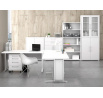 Rohové nohy stolu Office 438 silver grey
