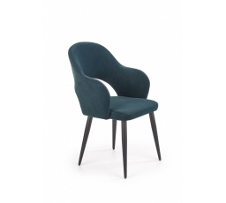 Jídelní židle K364, tmavě zelený Velvet