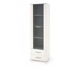 Vitrína LIMA W-1, bílá