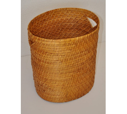 Koš prádelní ratanový oválný 