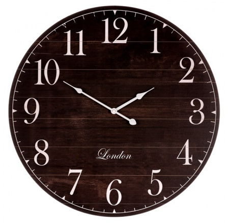 Hodiny nástěnné MDF, 58cm