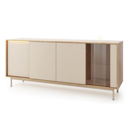 Systém "TILA" TI2 (Komoda 3d1w) - Barva: kašmír Systém "TILA" TI2 (Komoda 3d1w) - Barva: kašmír