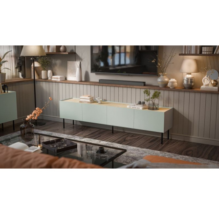 FELLINI skříňka RTV 200 olivová/olivová (1 ks.=2 str. ) FELLINI skříňka RTV 200 olivová/olivová (1 ks.=2 str. )