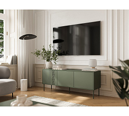 TV komoda TRESSE 150 3D, zelená