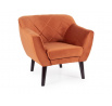 Křeslo KARO 1 VELVET, Skořicový Bluvel 4215/Wenge