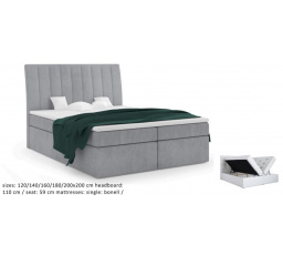 Kontinentální postel Aron 160x200