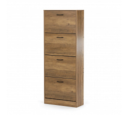 Botník, mdf, hnědá, ABO-G1018 ELM