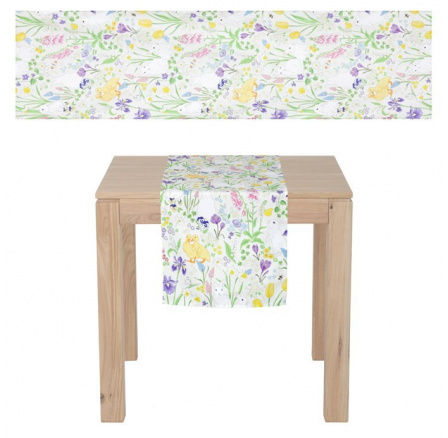 Běhoun - velikonoční motiv, 40 x 150 cm, 100% polyester.