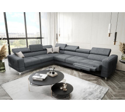 Rohová sedací souprava TOSCANIA MAX , relax 320×250 - volitelný odstín , levá