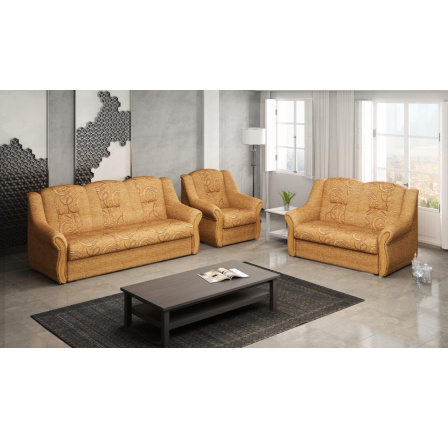 Sedací souprava Alice 3F+2+1 žlutá Sedací souprava Alice 3F+2+1 žlutá