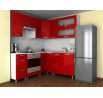 Kuchyňská horní skříňka NATANYA KL1002W, Bílý lesk