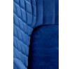 Barová židle H103, modrý Velvet