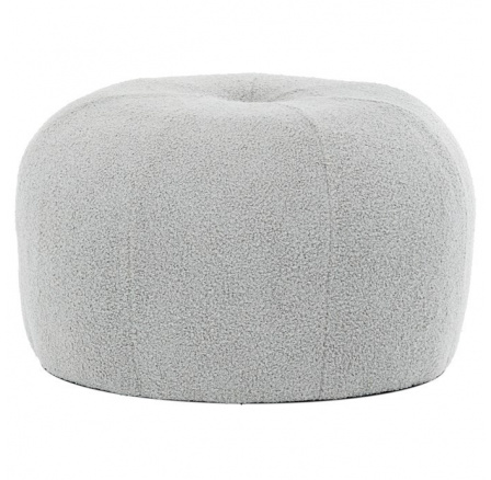 Taburet, šedá, látka bouclé, AK-307 GREY2
