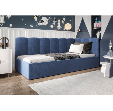 Postel SIMBA - volitelný odstín - pravá strana Postel SIMBA - volitelný odstín - pravá strana