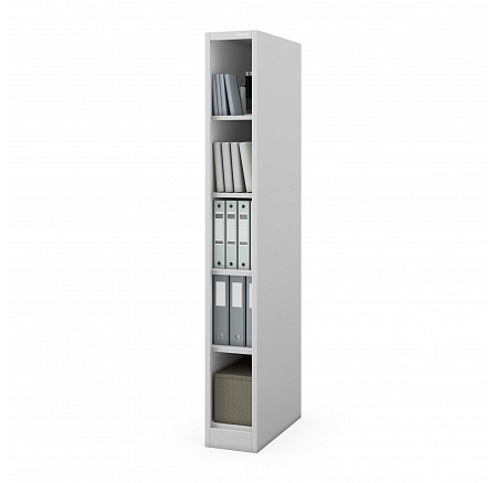 TIM SLIM KNIHOVNA SVĚTLE ŠEDÁ RAL7035 H1850*Š250*H600 TIM SLIM KNIHOVNA SVĚTLE ŠEDÁ RAL7035 H1850*Š250*H600