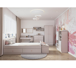 Dětský pokoj OLAF II, Kašmír/Růžová