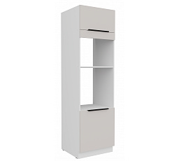 Kuchyňská skříň COMBO - 60 DPM-210 2F, Bílá/Kašmír