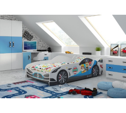 Dětská postel CARS - Paw patrol