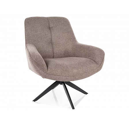 Křeslo otočné HANA BREGO, Béžová 34/Černá Křeslo otočné HANA BREGO, Béžová 34/Černá