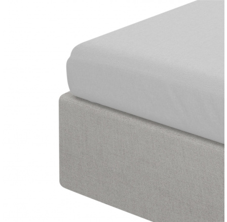Renforce prostěradlo šedé LAUKO 90x200 cm AW23 985502