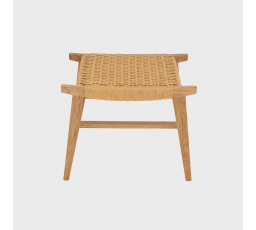 Stolička NOVUM Přírodní 52x34x42 cm 739545