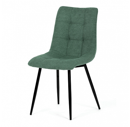 Jídelní židle, zelená, látka, DCL-193 GRN2