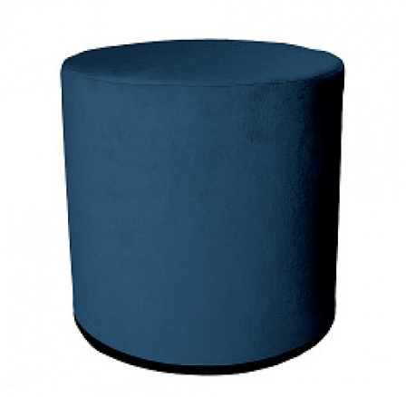 COLOURS NEW VELUR - taburet - PUE03 - ELEGANCE tmavě modrá - (AR) (Z)
