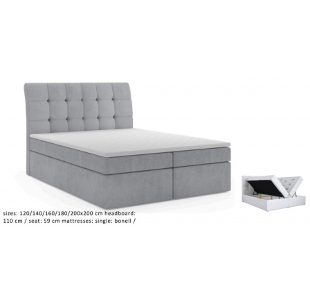 Kontinentální postel Bruno 180x200