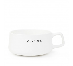 Hrnek VAMOS morning bílý 0.3 l 886992