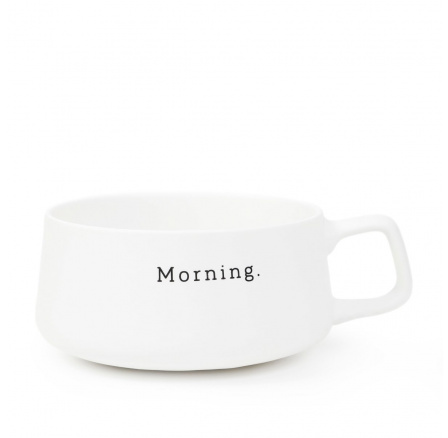 Hrnek VAMOS morning bílý 0.3 l 886992