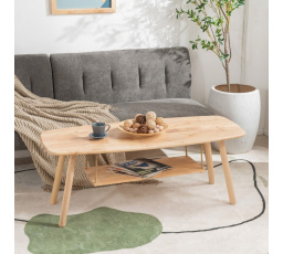 Lavice MERON přírodní 120x50x46.5 cm 871219