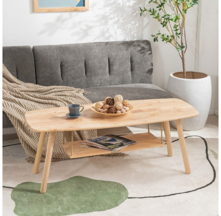 Lavice MERON přírodní 120x50x46.5 cm 871219