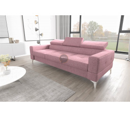 Sofa TOSCANIA III 250 cm - růžová
