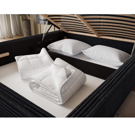 Pesillo postel + dřevěný rám / standardní zvedání / úložný box na lůžkoviny 180x200 Modullo 10 1 Pesillo postel + dřevěný rám / standardní zvedání / úložný box na lůžkoviny 180x200 Modullo 10 1