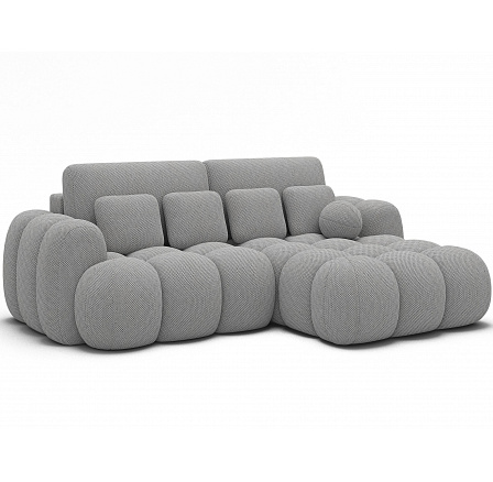 Covelion Corner Sofa Bed with Storage, Grey Velvet, Right-Hand Facing Calmora 04 193x60 Right 1 Covelion Corner Sofa Bed with Storage, Grey Velvet, Right-Hand Facing Calmora 04 193x60 Right 1