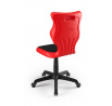 Židle Twist Soft velikost 4, Červená/Černá